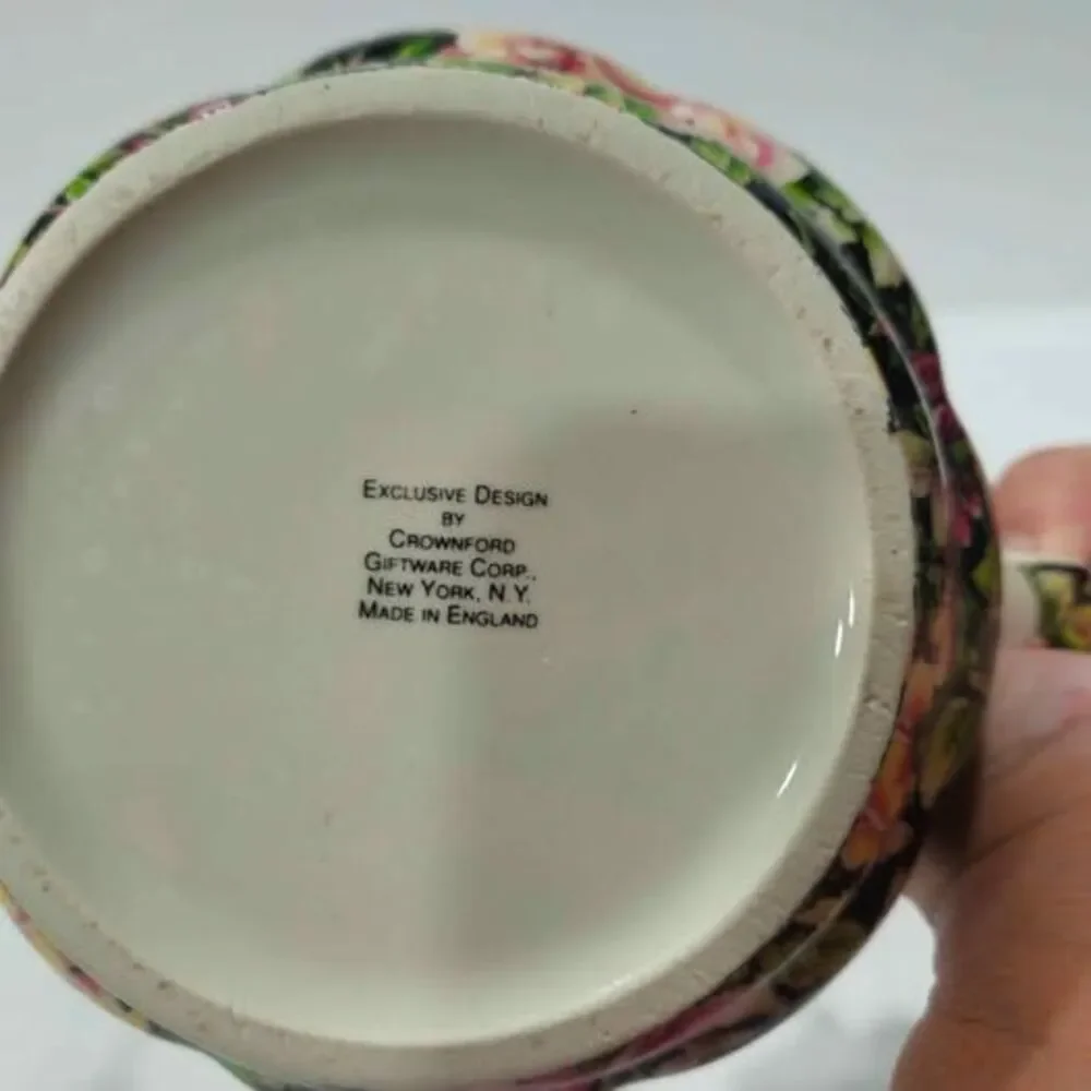 Crownford Floral Teapot Made in England